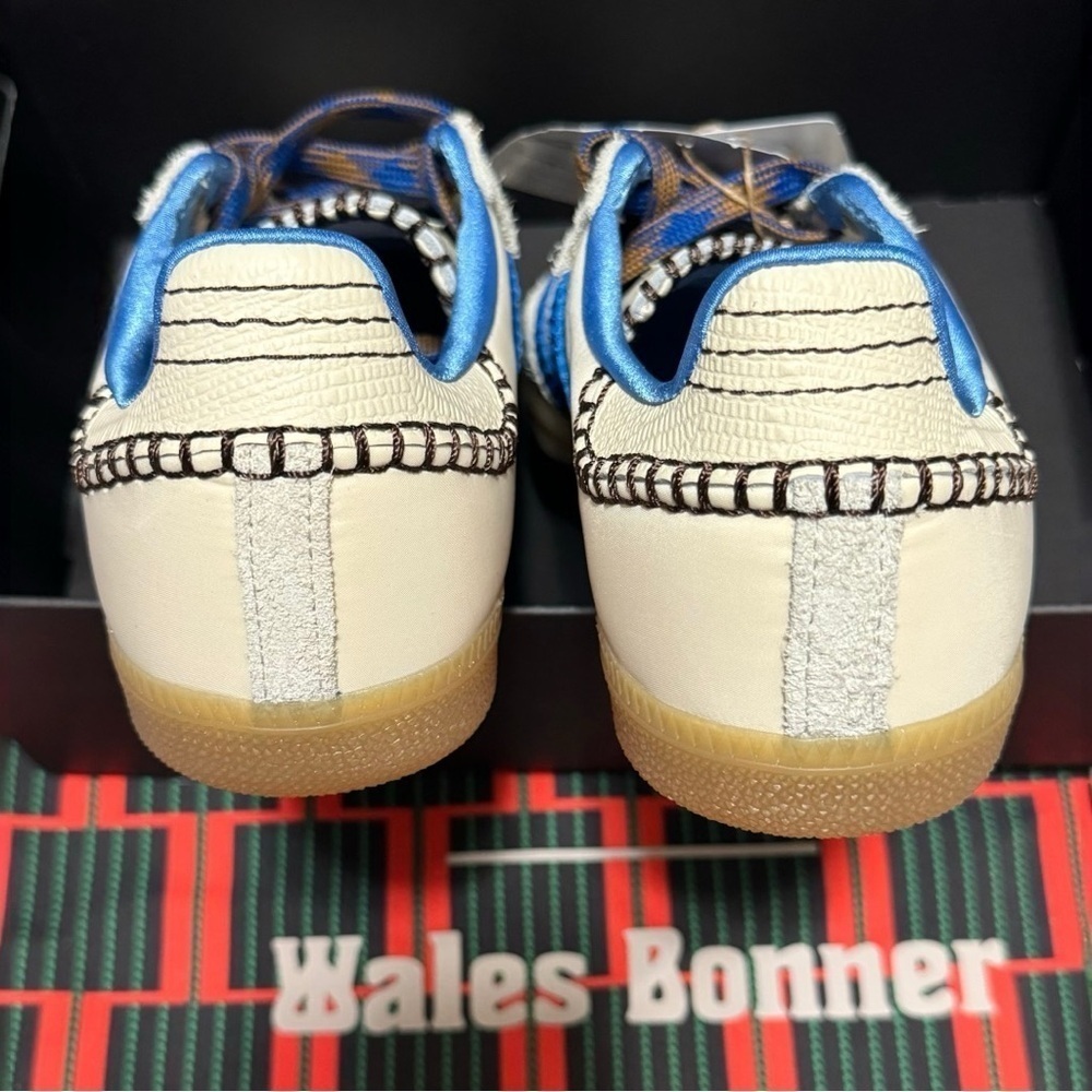 Adidas × Wales Bonner Samba Wonder Clay Royal Blue Women’s sneakers Size 4.5 NEW - Picture 10 of 15